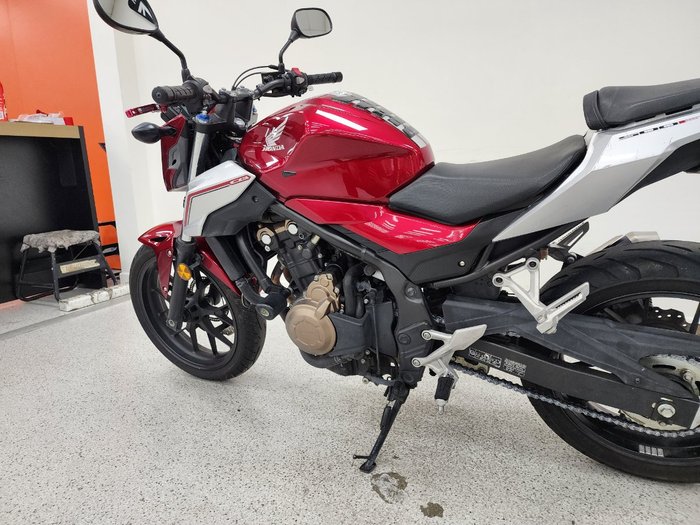 2018 Honda CB500FA (ABS) Red