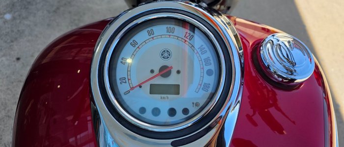 2008 Yamaha XVS1100 V-STAR CUSTOM RED