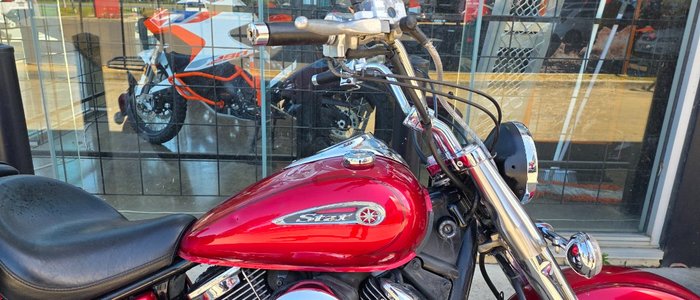 2008 Yamaha XVS1100 V-STAR CUSTOM RED