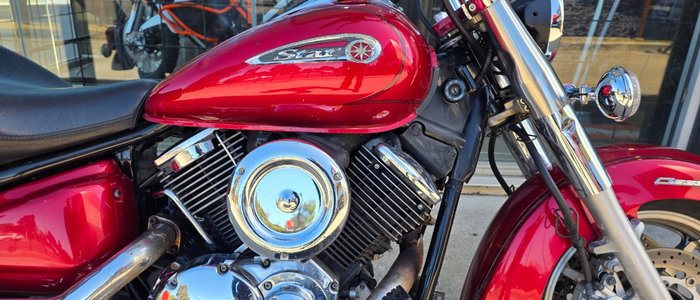 2008 Yamaha XVS1100 V-STAR CUSTOM RED