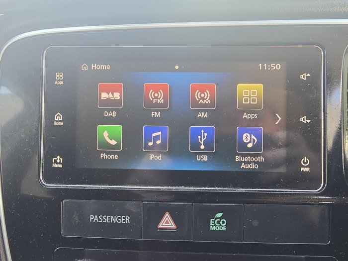 2017 Mitsubishi Outlander LS ZK MY17 4X4 On Demand White