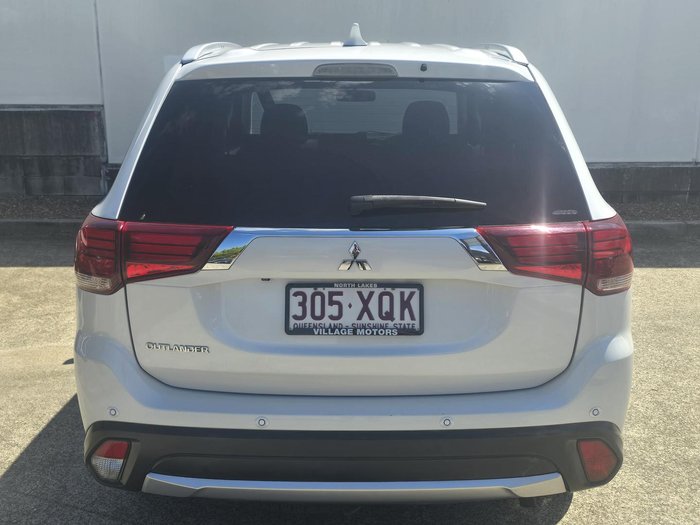 2017 Mitsubishi Outlander LS ZK MY17 4X4 On Demand White