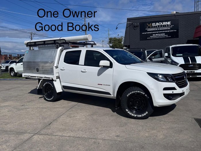 2018 Holden Colorado LS RG MY19 4X4 Dual Range Summit White