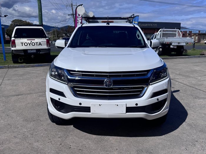 2018 Holden Colorado LS RG MY19 4X4 Dual Range Summit White