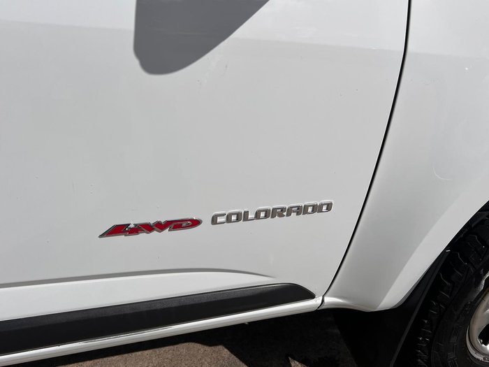 2018 Holden Colorado LS RG MY19 4X4 Dual Range Summit White