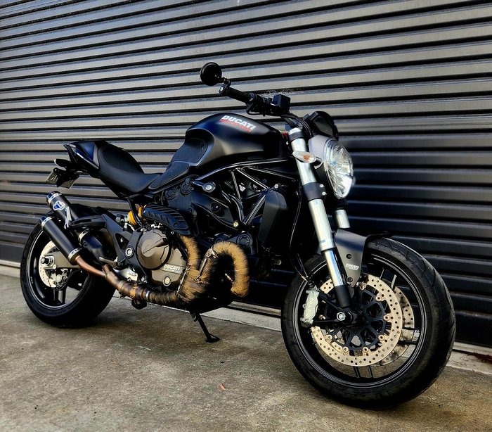 2015 Ducati Monster 821 Dark Monster Black