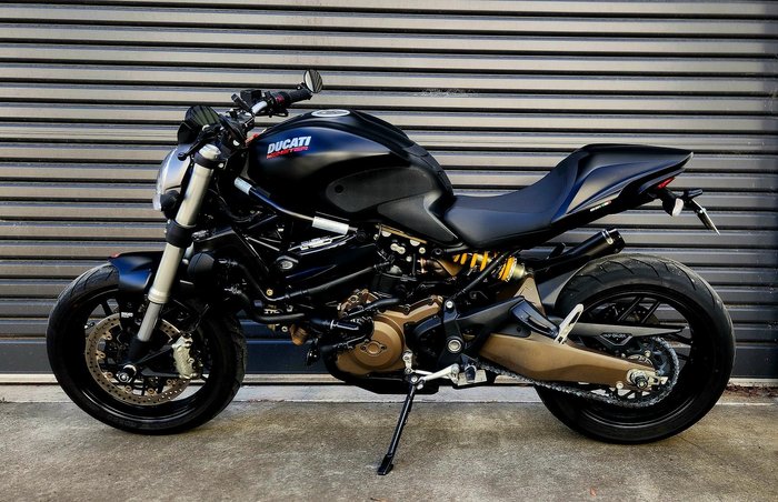 2015 Ducati Monster 821 Dark Monster Black