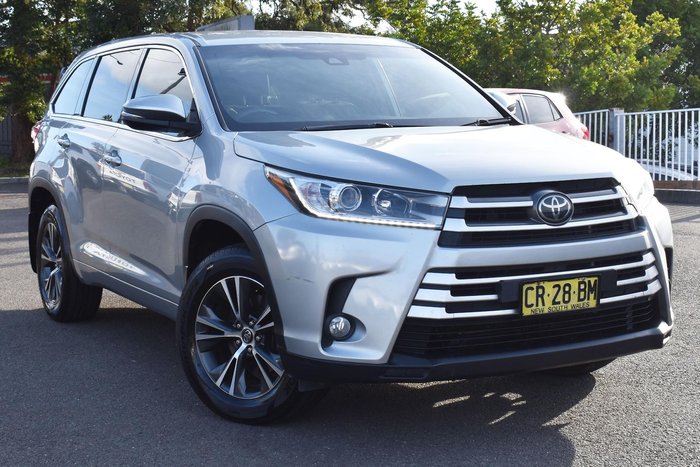 2018 Toyota Kluger GX GSU50R Silver Storm