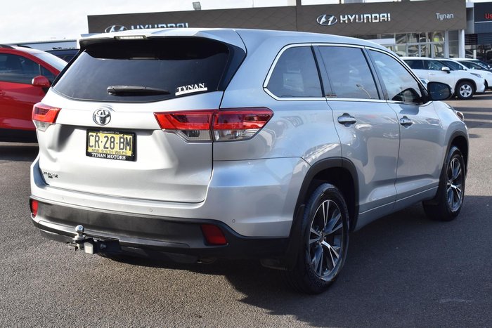 2018 Toyota Kluger GX GSU50R Silver Storm