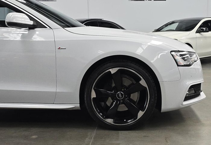 2012 Audi A5 8T MY12 Four Wheel Drive Ibis White