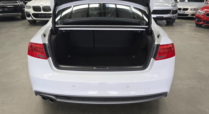 2012 Audi A5 8T MY12 Four Wheel Drive Ibis White