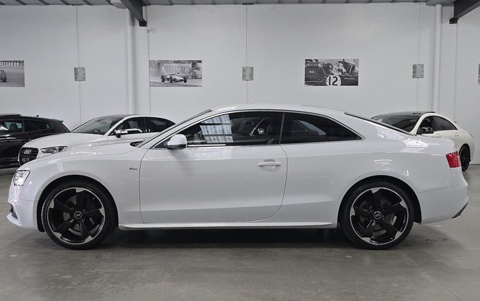 2012 Audi A5 8T MY12 Four Wheel Drive Ibis White