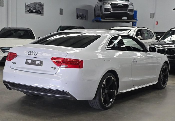 2012 Audi A5 8T MY12 Four Wheel Drive Ibis White