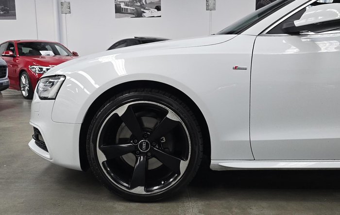2012 Audi A5 8T MY12 Four Wheel Drive Ibis White