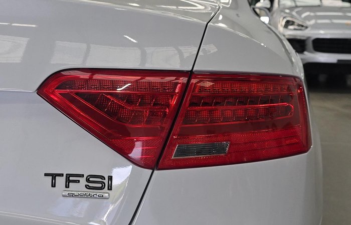 2012 Audi A5 8T MY12 Four Wheel Drive Ibis White