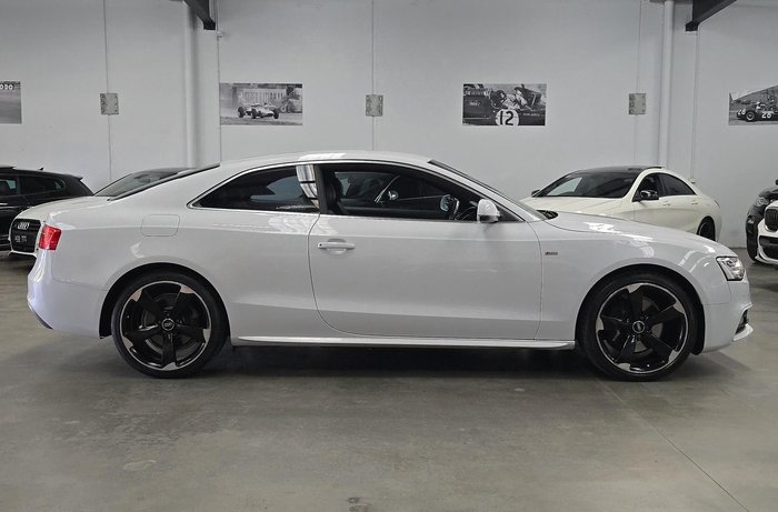 2012 Audi A5 8T MY12 Four Wheel Drive Ibis White