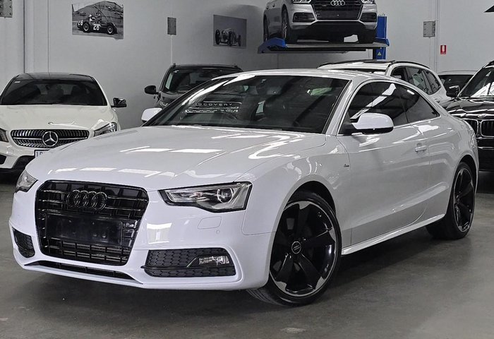 2012 Audi A5 8T MY12 Four Wheel Drive Ibis White