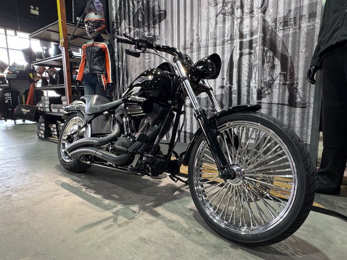 2008 Harley-davidson FXSTB NIGHT TRAIN Black