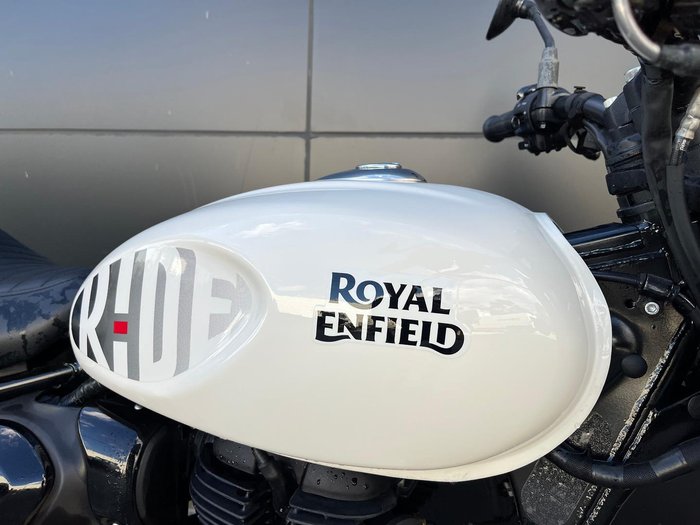 2023 Royal Enfield Hunter 350 Hunter White