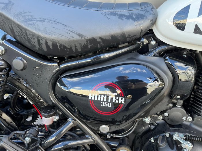2023 Royal Enfield Hunter 350 Hunter White