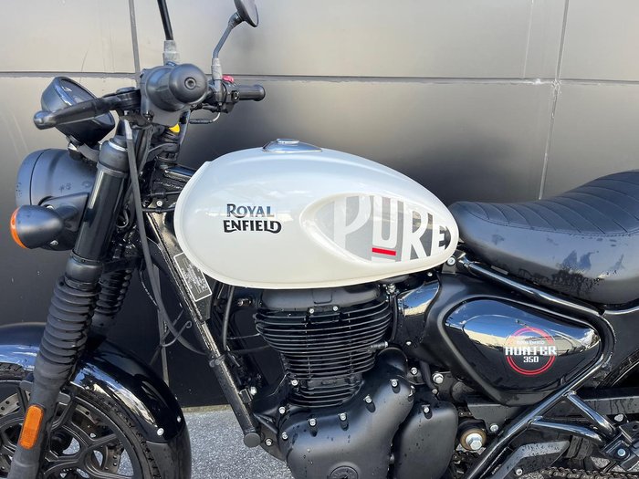 2023 Royal Enfield Hunter 350 Hunter White