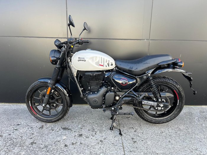 2023 Royal Enfield Hunter 350 Hunter White