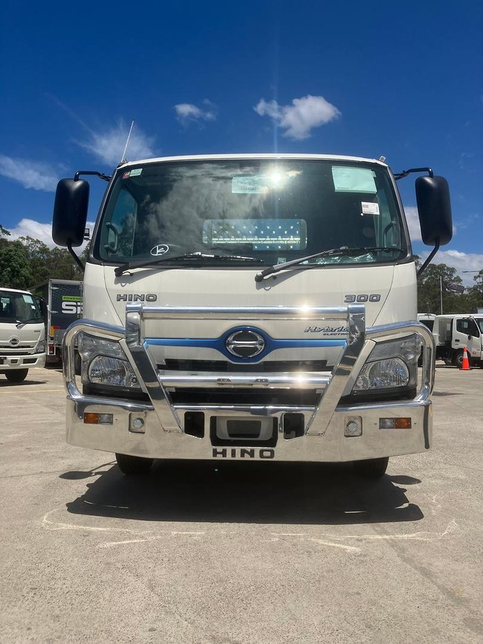 2024 Hino 300 Series 616 Hybrid TradeAce White