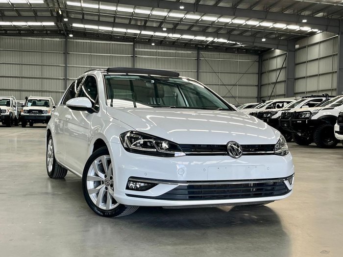 2017 Volkswagen Golf 110TSI Highline 7.5 MY18 Pure White