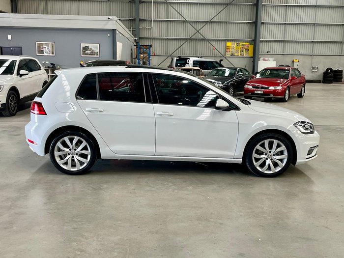 2017 Volkswagen Golf 110TSI Highline 7.5 MY18 Pure White