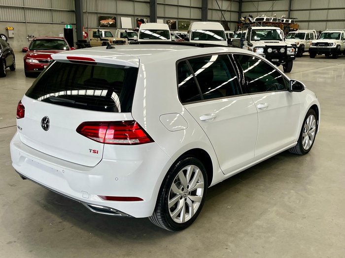 2017 Volkswagen Golf 110TSI Highline 7.5 MY18 Pure White