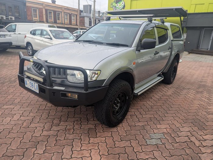 2008 Mitsubishi Triton GLX ML MY09 4x2 Cool Silver
