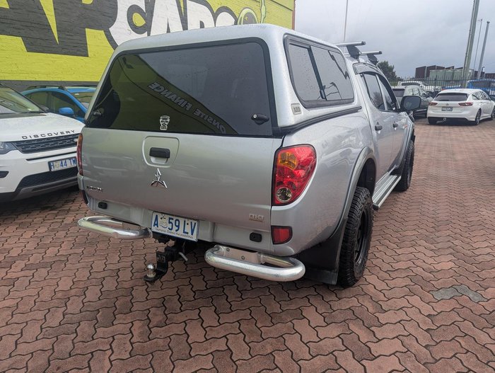 2008 Mitsubishi Triton GLX ML MY09 4x2 Cool Silver
