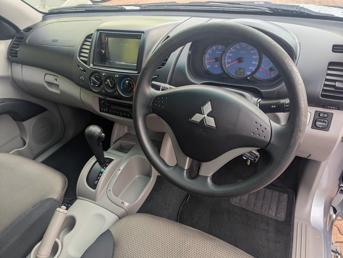 2008 Mitsubishi Triton GLX ML MY09 4x2 Cool Silver