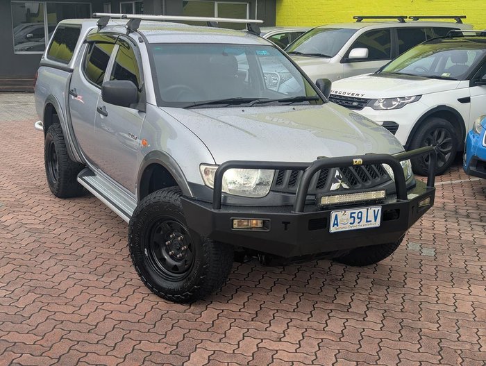 2008 Mitsubishi Triton GLX ML MY09 4x2 Cool Silver
