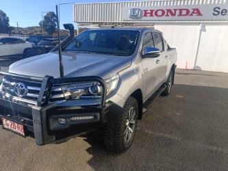 2017 Toyota Hilux SR5 GUN126R 4X4 Dual Range Silver Sky