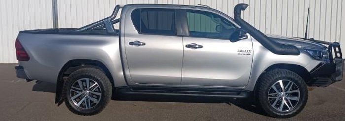 2017 Toyota Hilux SR5 GUN126R 4X4 Dual Range Silver Sky