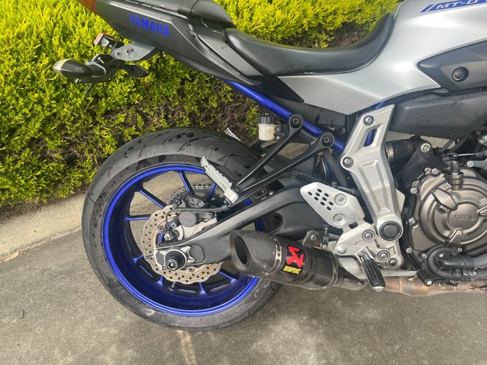 2016 Yamaha MT-07 Silver