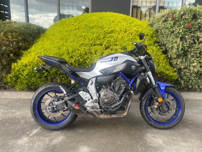 2016 Yamaha MT-07 Silver