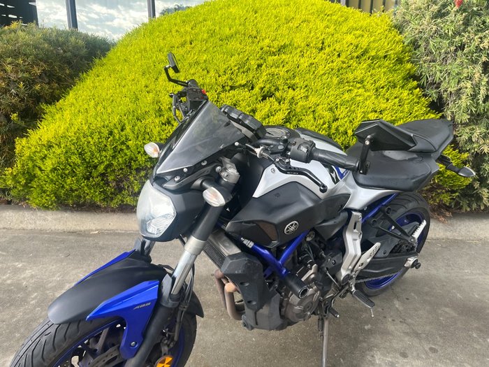 2016 Yamaha MT-07 Silver