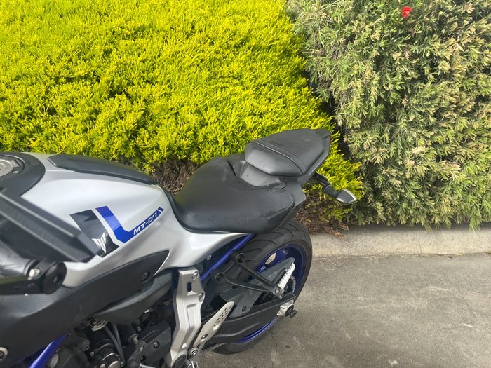2016 Yamaha MT-07 Silver