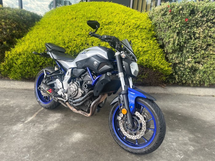 2016 Yamaha MT-07 Silver