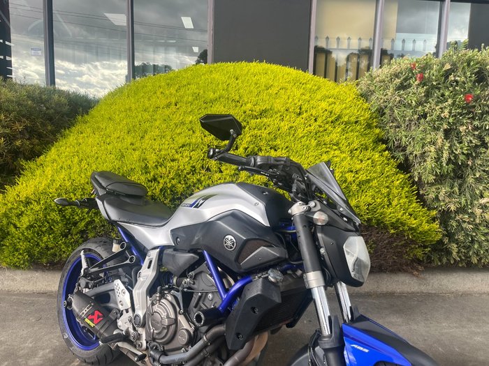 2016 Yamaha MT-07 Silver