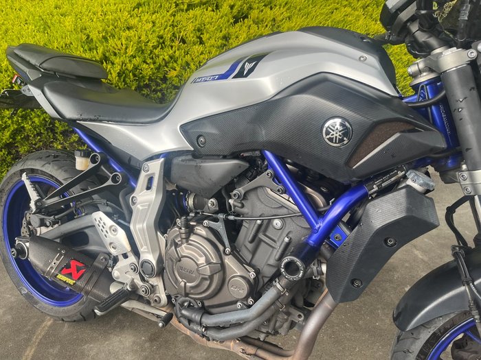 2016 Yamaha MT-07 Silver