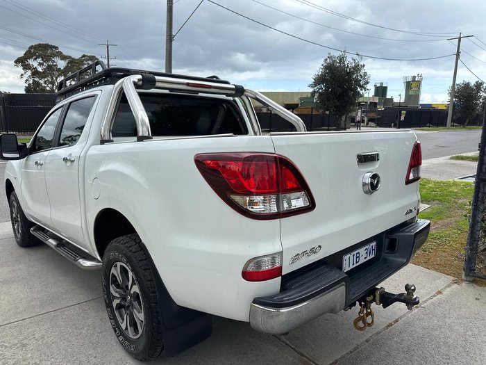 2016 Mazda BT-50 XTR UR 4X4 Dual Range Cool White