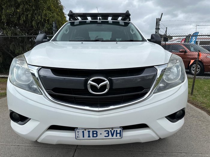 2016 Mazda BT-50 XTR UR 4X4 Dual Range Cool White