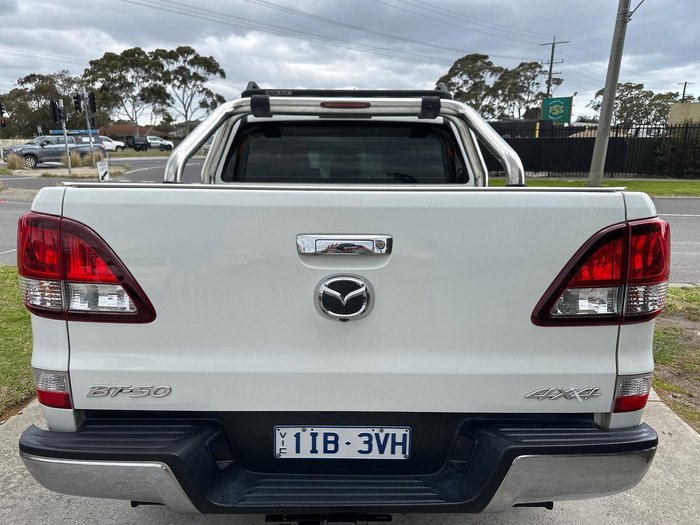 2016 Mazda BT-50 XTR UR 4X4 Dual Range Cool White