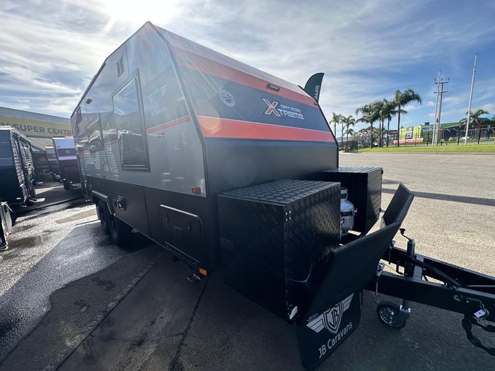 2025 JB Caravans Dirt Road Xtreme 19'6 Front Door