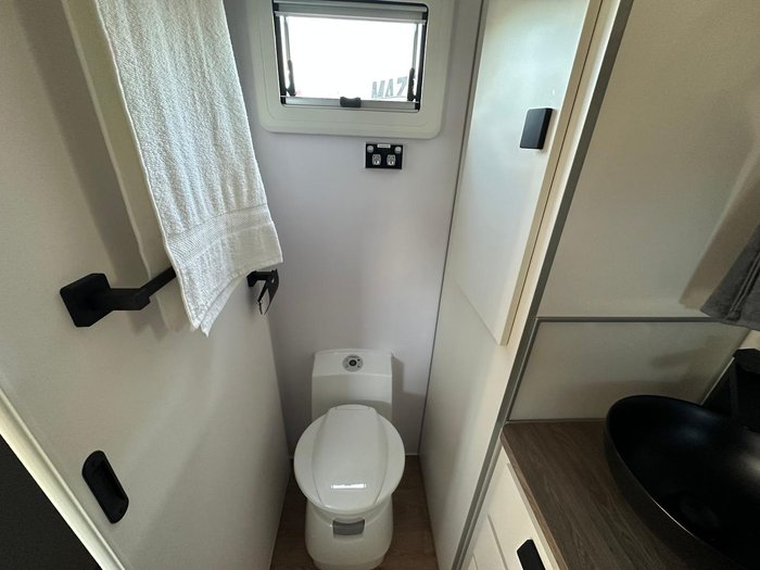 2025 JB Caravans Dirt Road Xtreme 19'6 Front Door