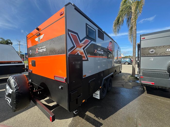 2025 JB Caravans Dirt Road Xtreme 19'6 Front Door