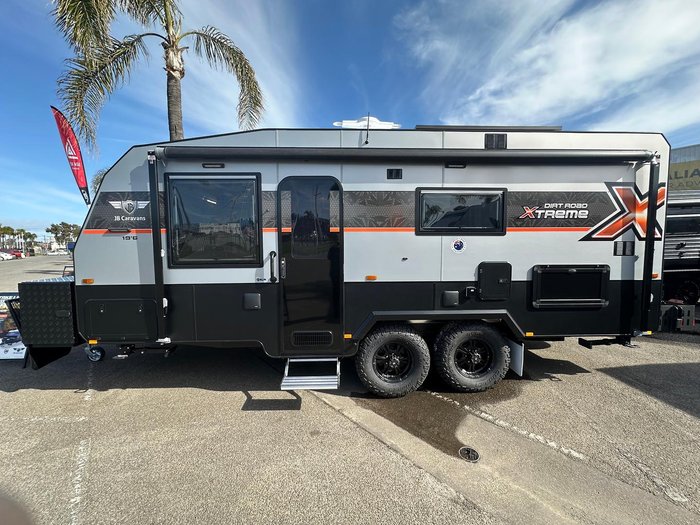 2025 JB Caravans Dirt Road Xtreme 19'6 Front Door